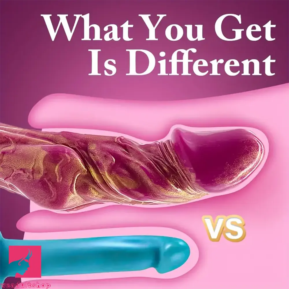 8.66in Big Monster Fantasy Silicone Soft Dildo For Couples Men