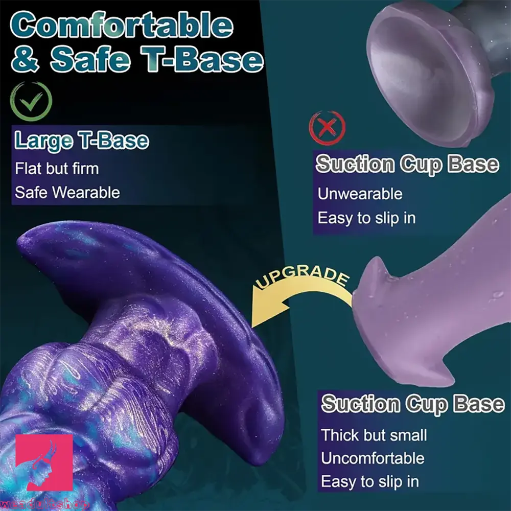 6.5in Silicone Octopus Wearable Portable Dildo For G Spot Stimulation