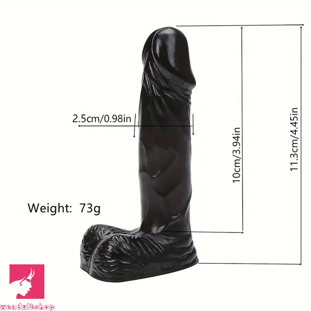 4.45in Small Real Portable Dildo With Strong Suction Cup For Erotic Sex