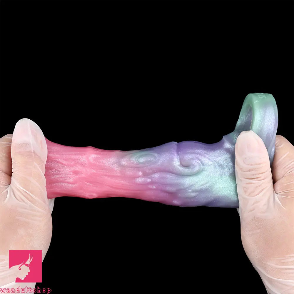 4.96in Silicone Soft Cock Fantasy Hollow Dildo Sleeve Cock Extension
