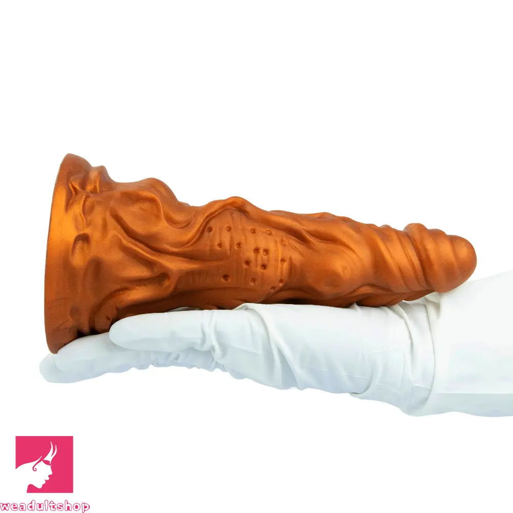 8.66in Monster Fantasy Big Dildo Anal Plug Cock Love Training Fun Masturbator