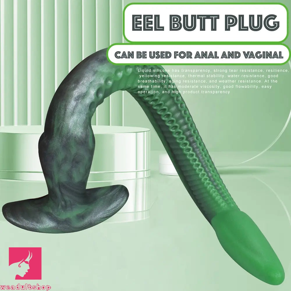 12.2in 15.94in 20.87in Super Long Big Clit Tentacle Silicone Butt Plug Dildo