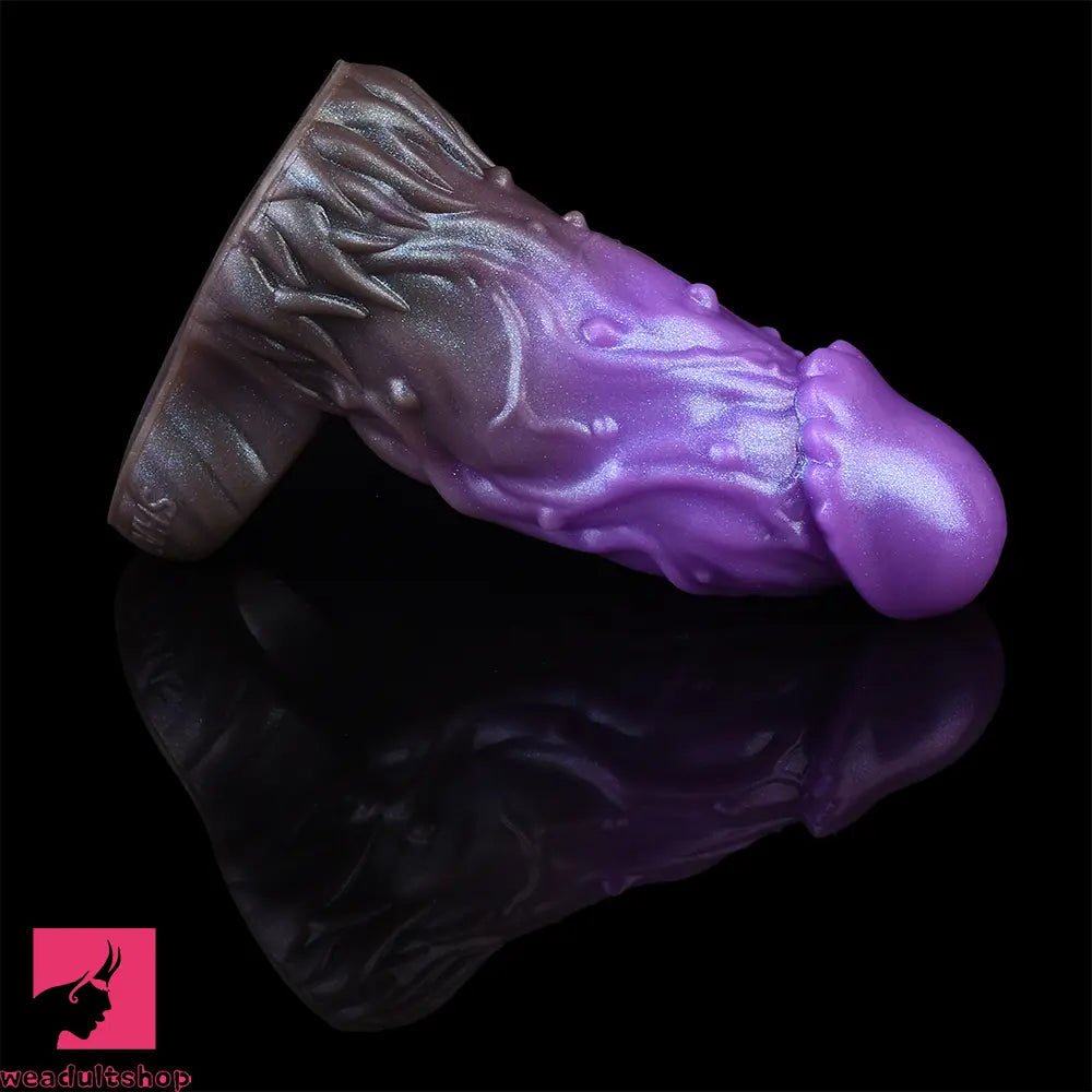 6.18in Dragon Fantasy Hollow Spiked Soft Dildo Sleeve For Cock Enlargement