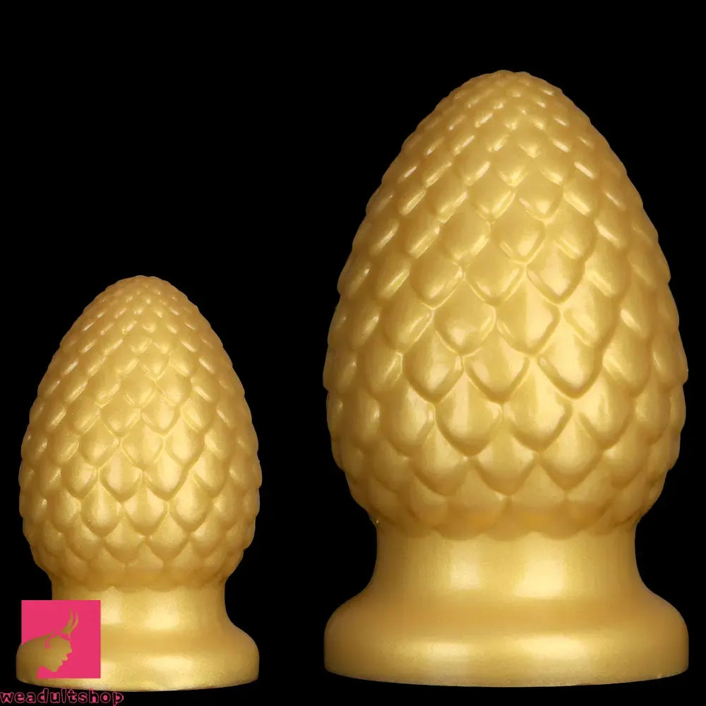 3.93in 5.9in Newbie Anal Cock Masturbator Silicone Soft Butt Plug Dildo