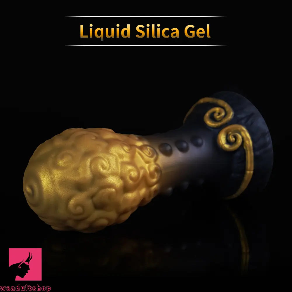 5.51in 7.08in 9.05in Spiked Silicone Round Silicone Soft Odd Dildo Anal Plug