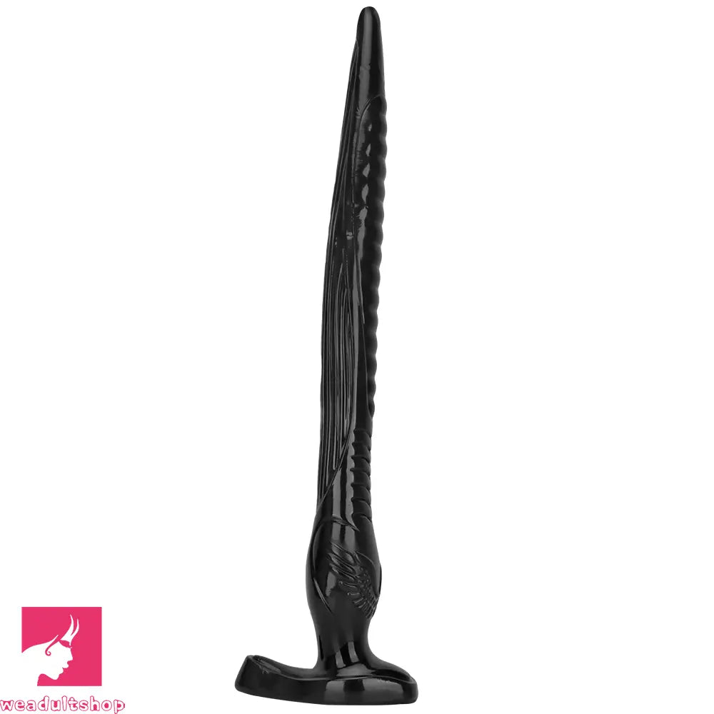 12.2in 16.14in 20.07in Black Super Long Large Out Anal Plug Cock Dildo