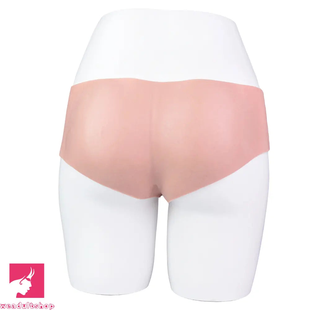 7.48in Real Skin Cock Sleeve Hollow Sleeve Cock Strap on Dildo For Sex