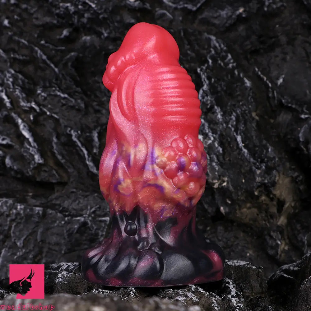 5.51in Fantasy Monster Thick Odd Dildo Silicone Soft Sex Toy For Clit