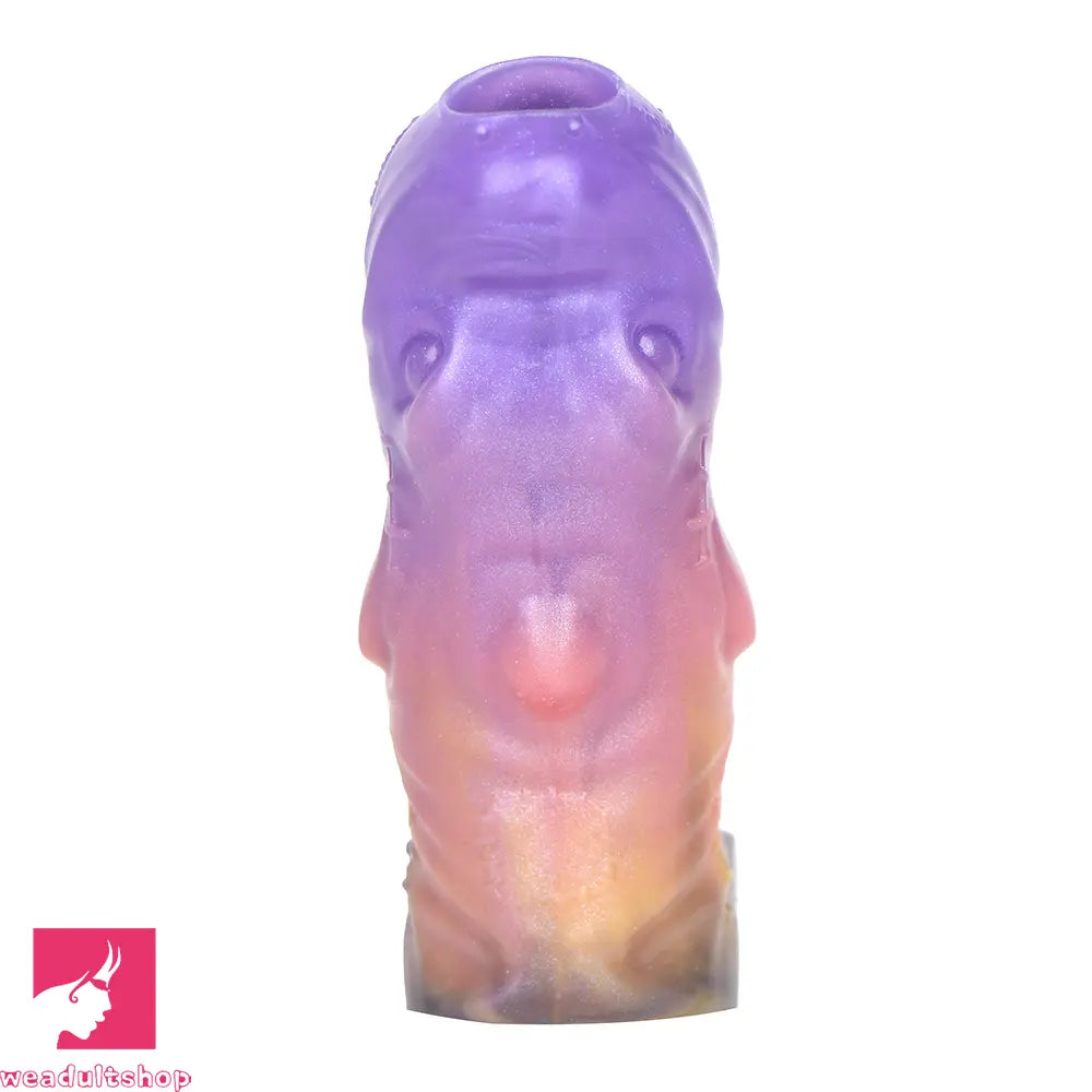 4.4in Shar Vorrfyn Fantasy Silicone Soft Dildo Sleeve Penis Extender