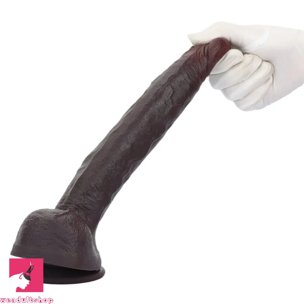 11.02in Soft Silicone Big Dildo Lifelike Cock Adult Sex Toy Adult And Games