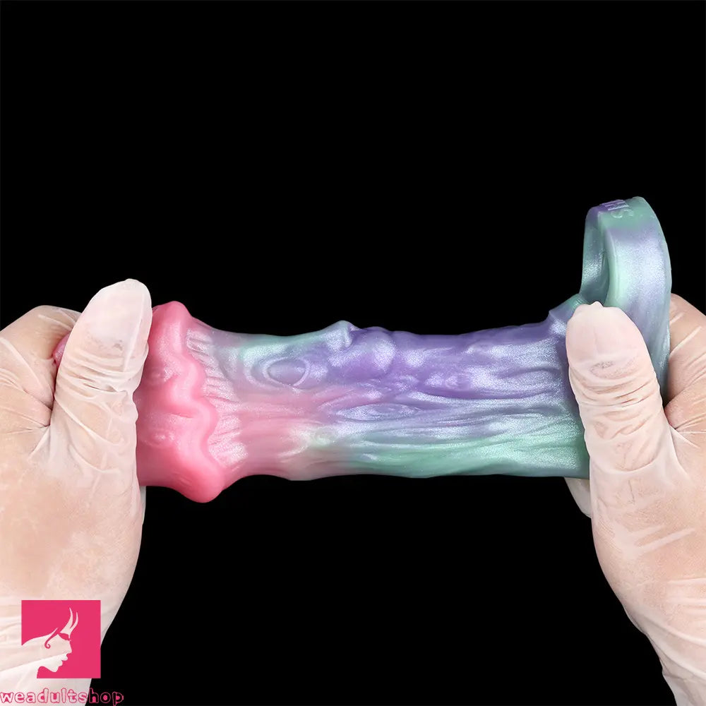 4.44in Spore Bloom SHAZ-3016 Fantasy Hollow Dildo Cock Sleeve Extension