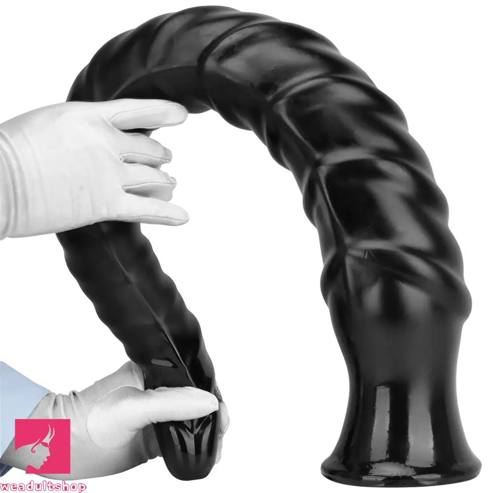 29.34in Super Long Large Masturbator PVC Anal Expansion Spiral Big Dildo