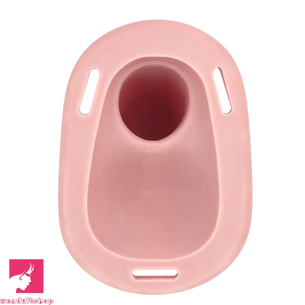 4.33in Real Hollow Chastity Cage Dildo Female Couples Anal Insertor