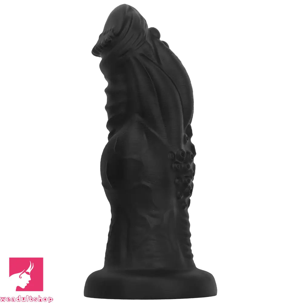 8.85in 9.64in 10.23in 11.41in 12.59in Odd-shaped Large Silicone Anal Dildo