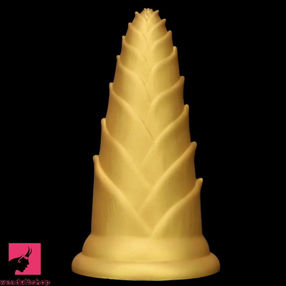 5.7in 7.08in 8.46in Bamboo Shoots Penis Anal Plug For Fisting Dildo Cock Toy