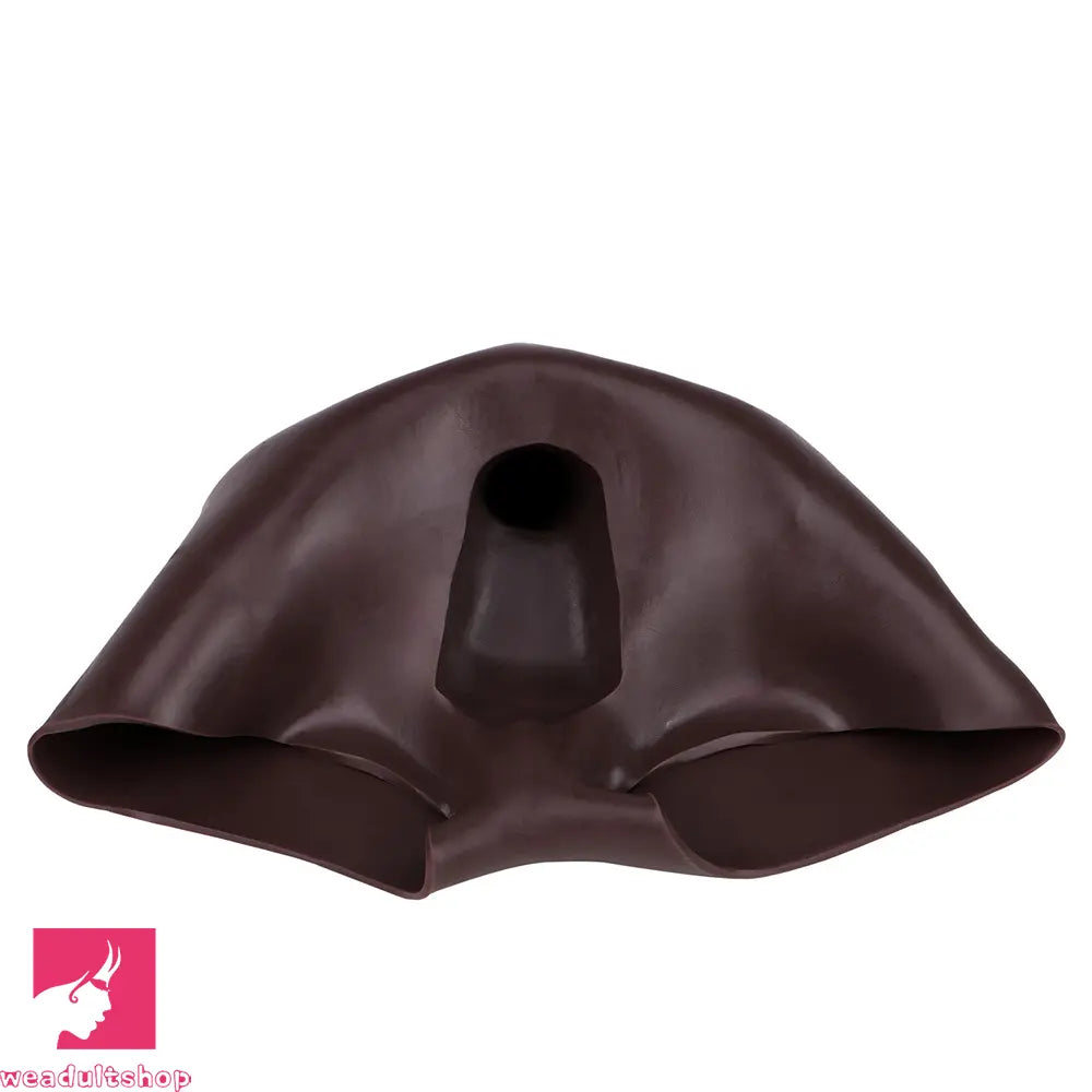 9.6in Hollow Soft Liquid Silicone Realistic Strap on Dildo Panty For Love