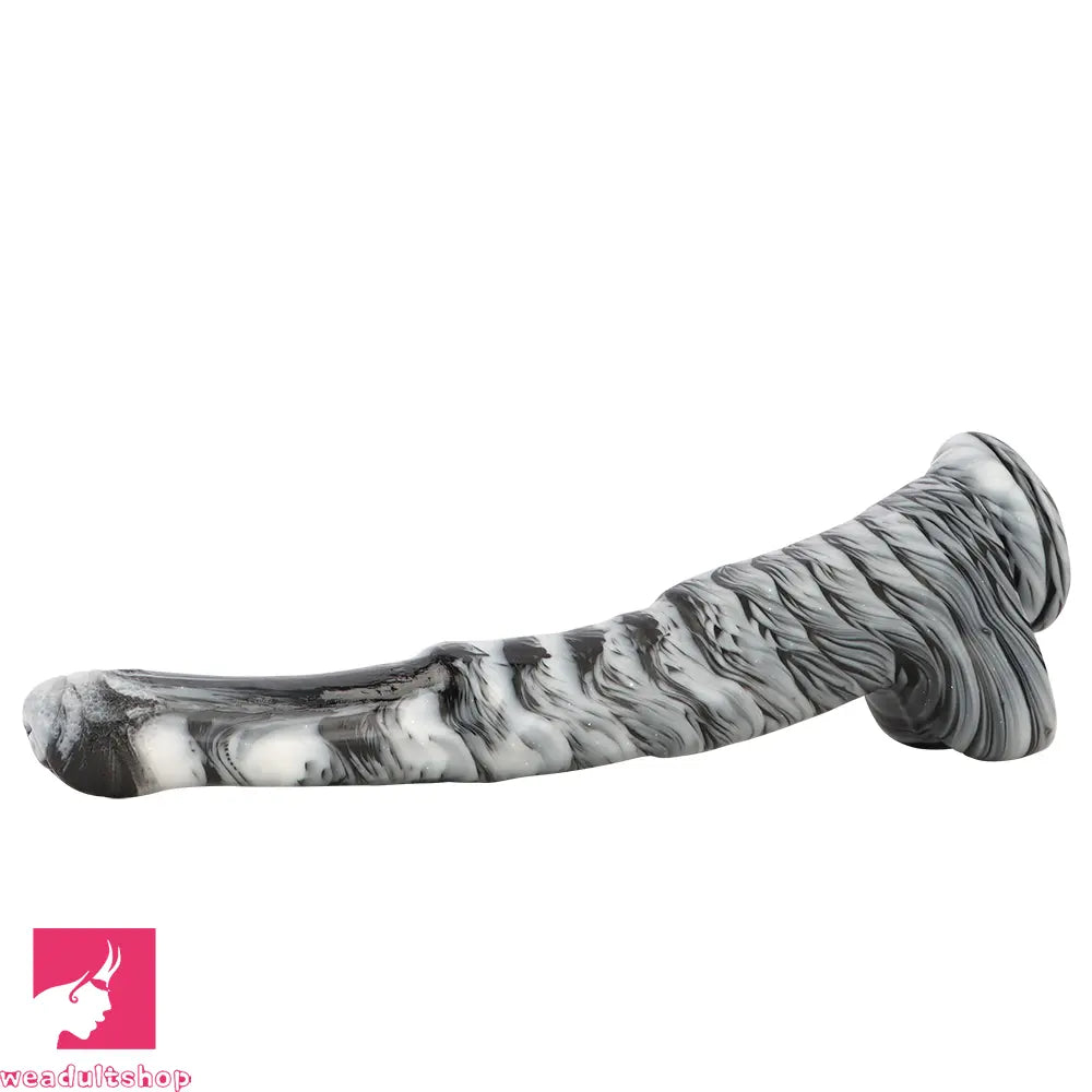 18.9in Mixed Color Big Alternative Animal Super Long Horse Cock Dildo