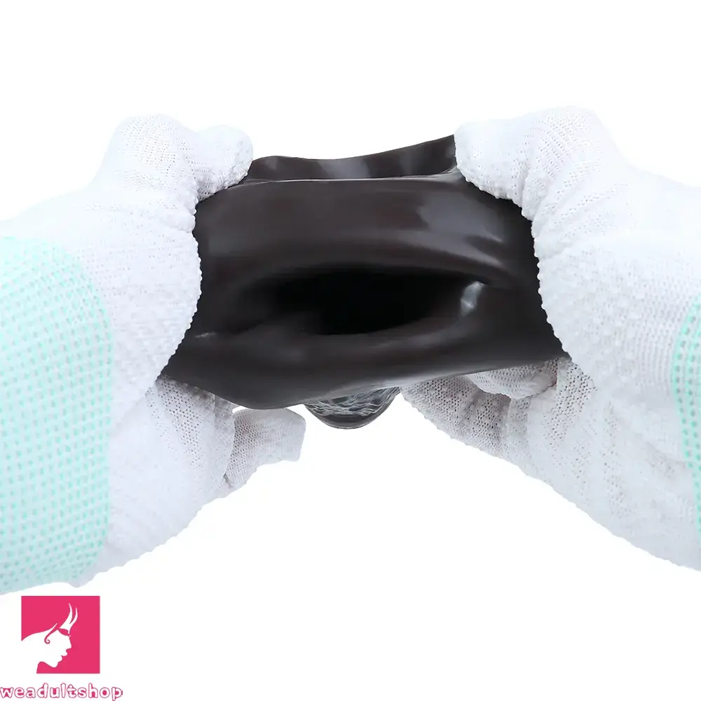 6.69in Uncut Vivid Glans Lifelike Veins Penis Sleeve Dildo Adult Love Toy