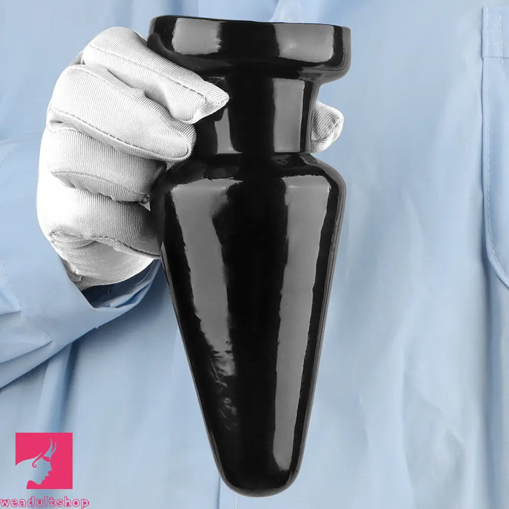 6.7in Black PVC Anal Plug Dildo For Woman Couples Masturbate Tough Sex