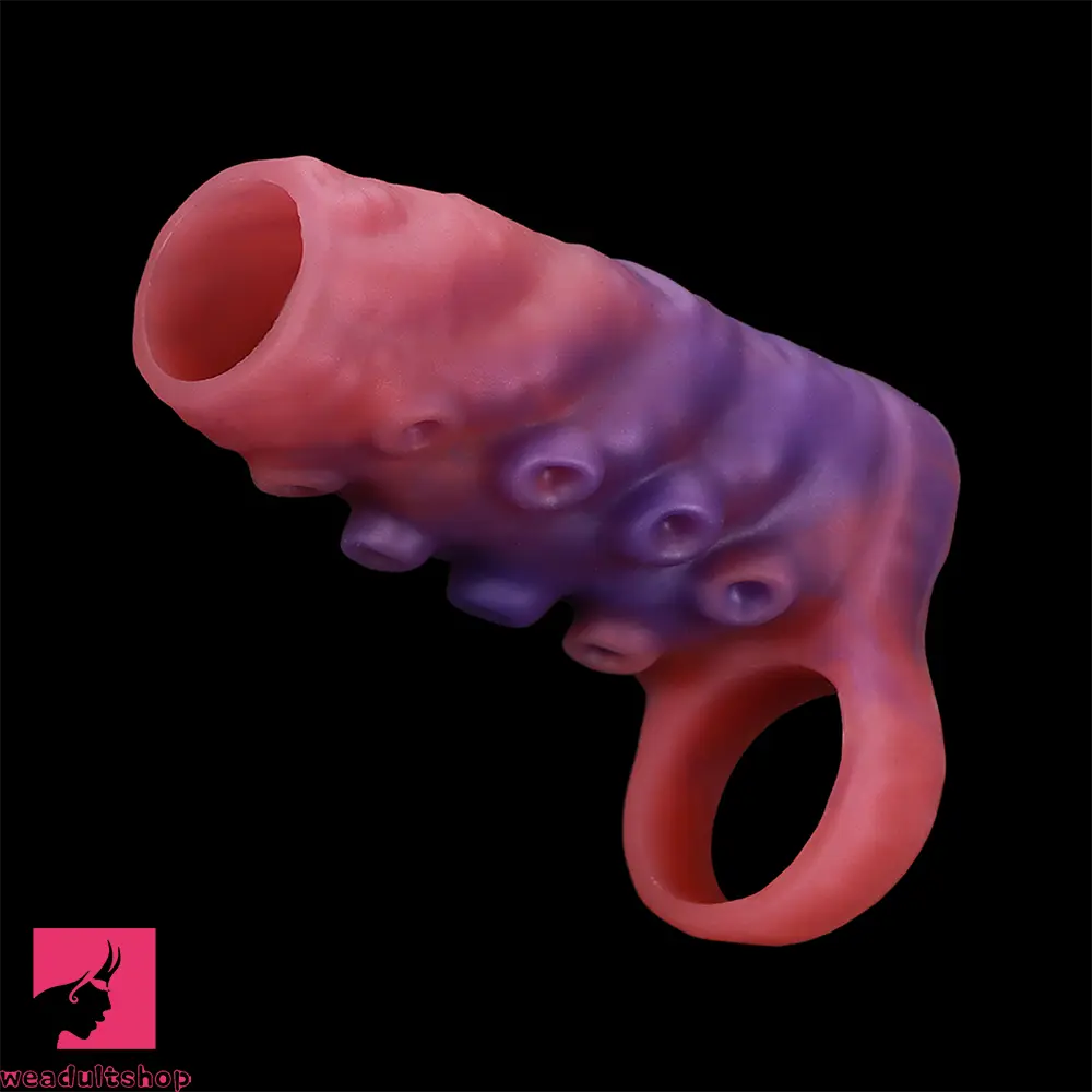 3.14in 4.13in 5.11in Tentacle Small Dildo Sleeve Adult Male Pornographic Tool