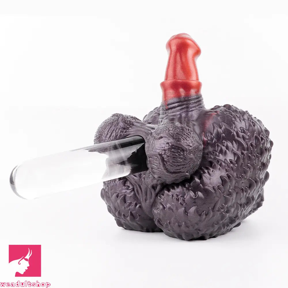 8.07in Monkey Penis Silicone Dildo Big Ass Masturbator For Sensory Love