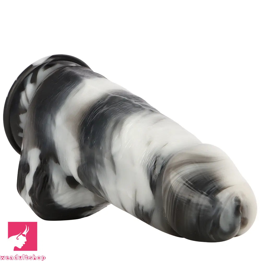 9.84in Thick Wide Dildo PVC Extended Realistic Penis For Clitoris Anal Sex