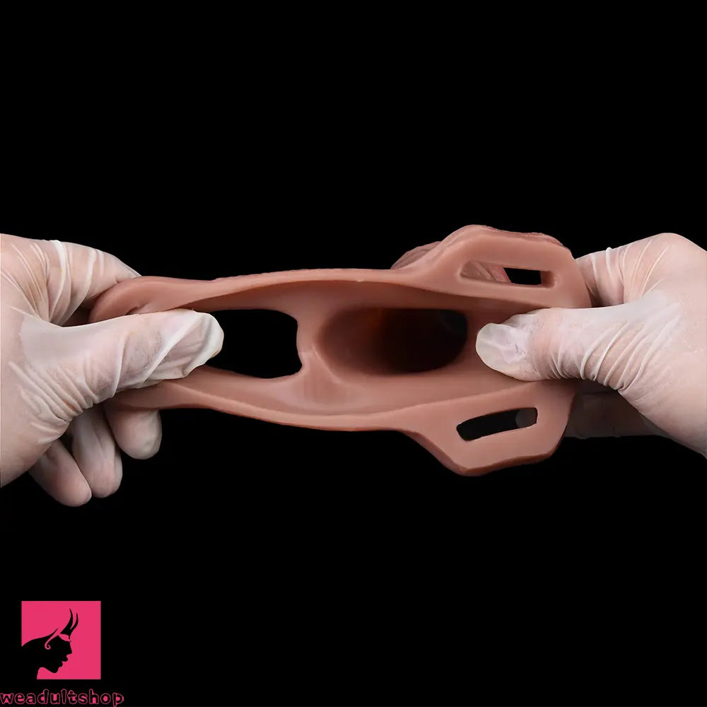 5.7in Strap on Penis Extender Penis Sleeve Dildo Passion Cervix Stimulator