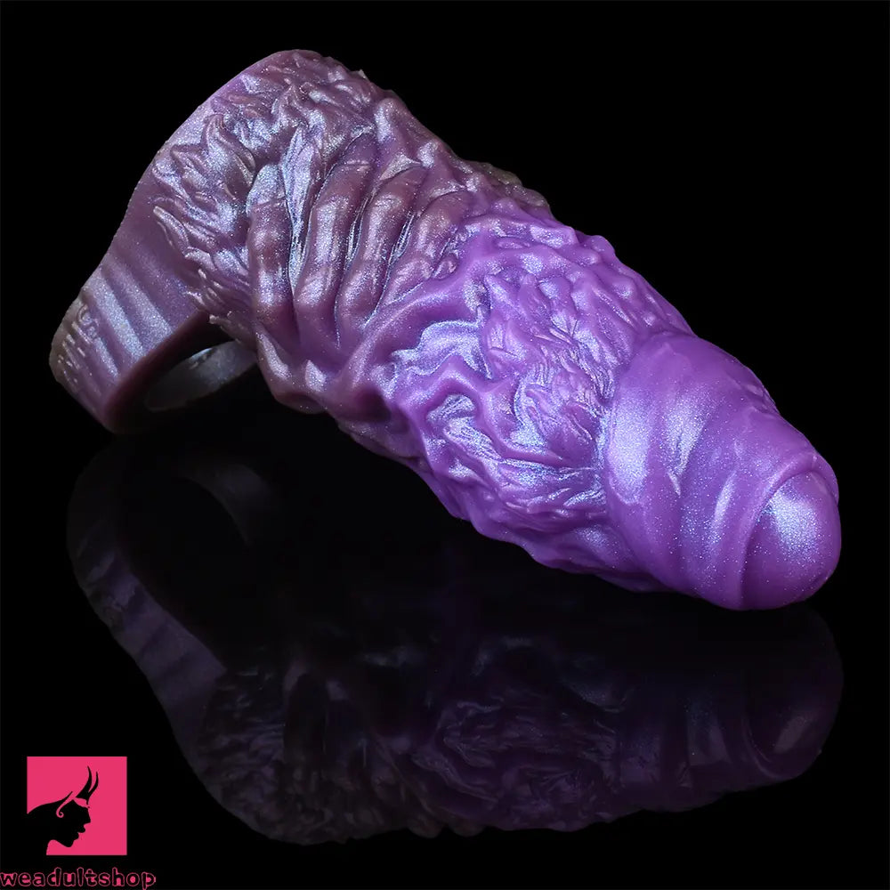 5.98in Dragon Beast Creature Fantasy Hollow Dildo Cock Odd Sleeve