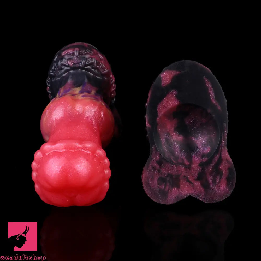 5.43in Horse Knot Silicone Fantasy Dildo For G Spot Sex Anal Toy Play