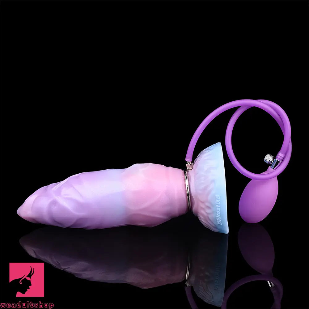9.84in Squeeze Inflatable Alien Cock Animal Dog Dildo For Intimacy Game