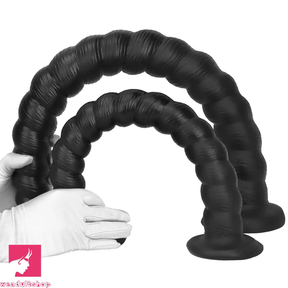 20.47in 26.37in Liquid Silicone Super Long Large Butt Plug Dildo For Sex
