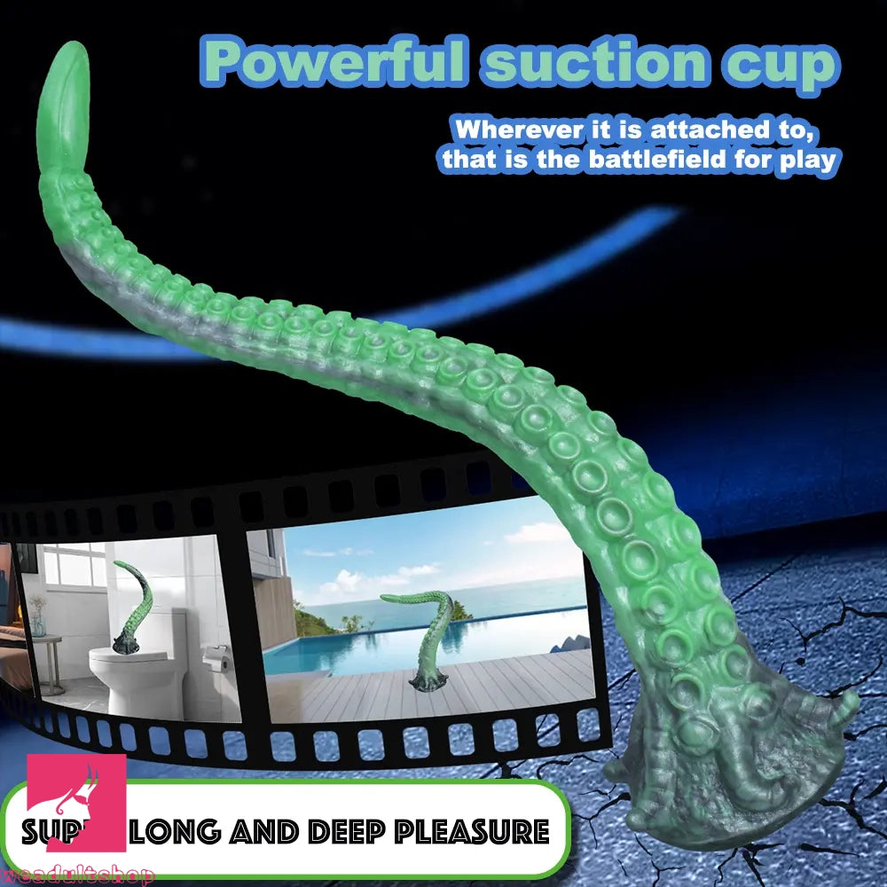 15.16in 17.32in Super Long Big Tentacle Silicone Butt Plug Dildo Anal Sex