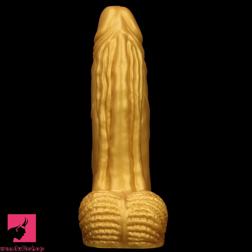 15.35in Huge Thick Silicone Soft Dildo Realistic Design For G-Spot Love