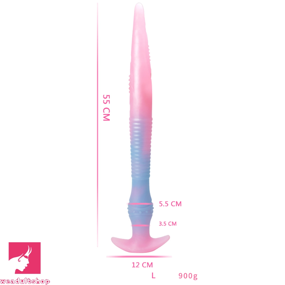 11.02in 15.35in 21.65in Long Huge Prostate Clit Monster Luminous Dildo