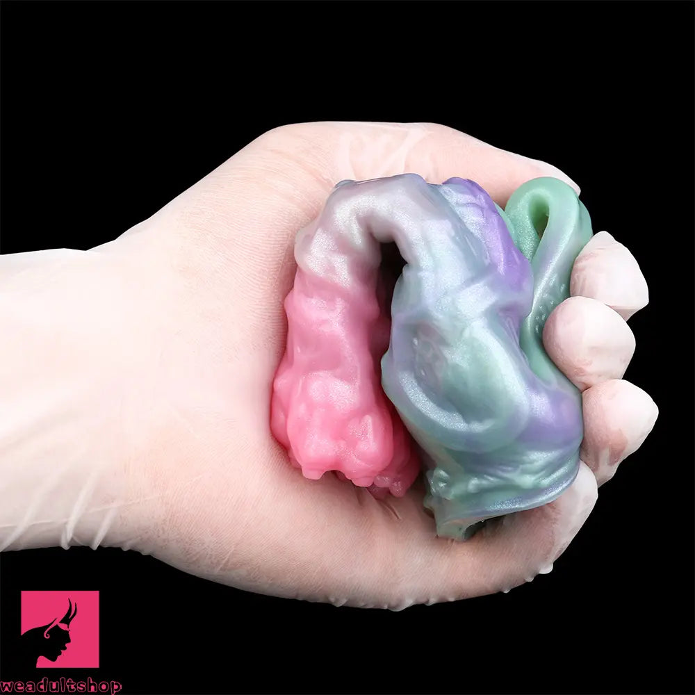 4.68in Crimson Sprout SHAZ-3015 Fantasy Hollow Dildo Sleeve Extension