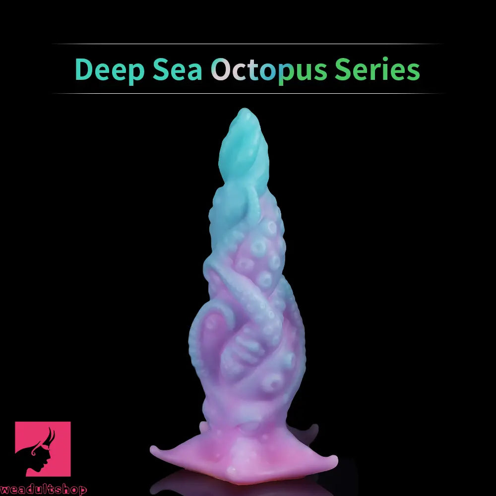 9.06in Deep Sea Tentacle Octopus Soft Silicone Big Dildo For Anus Sex