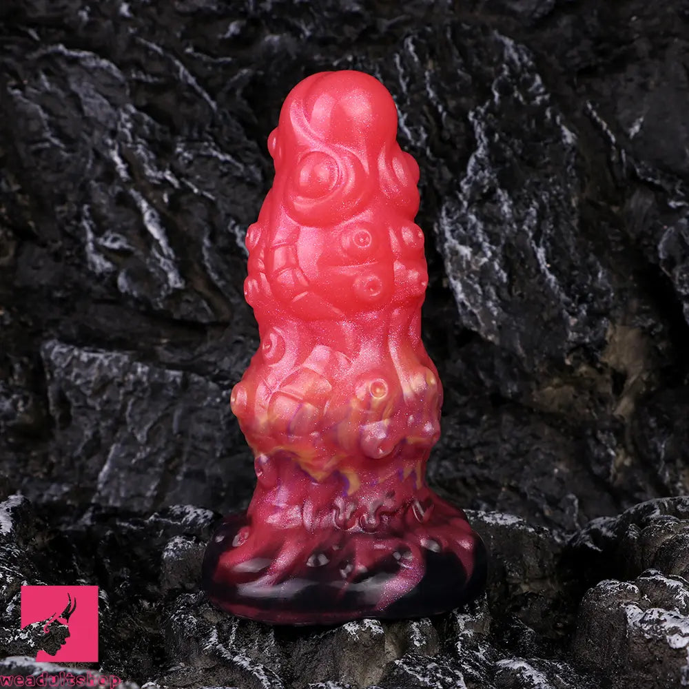 5.91in Fantasy Silicone Soft Monster Cock Dildo With Suction Cup Penis