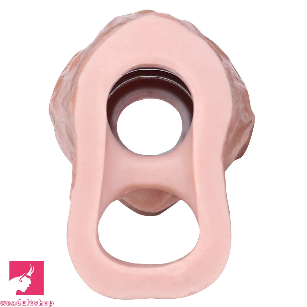 3.81in Realistic Penis Cock Dildo Sleeve Extender For Thicken Cock Toy