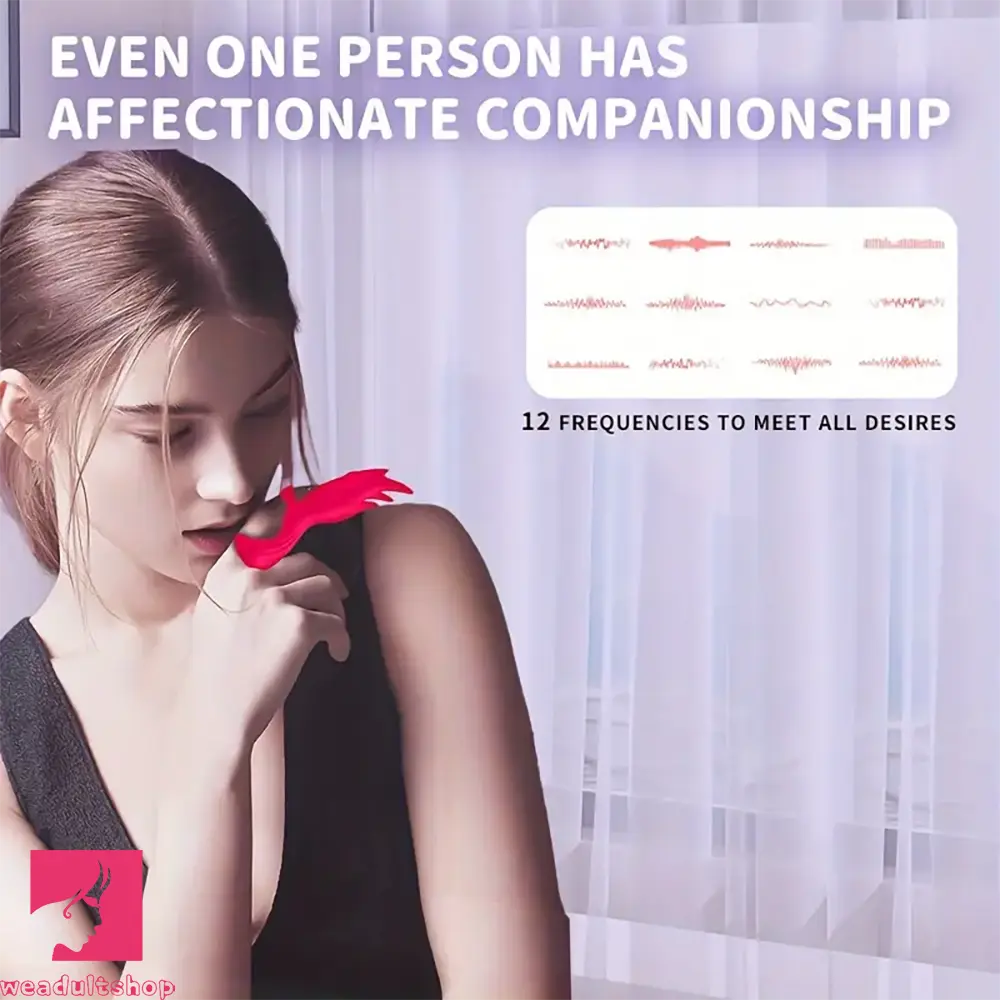 5.31in Vibrating Finger Small Silicone Vibrator For G-spot Clitoral Sex