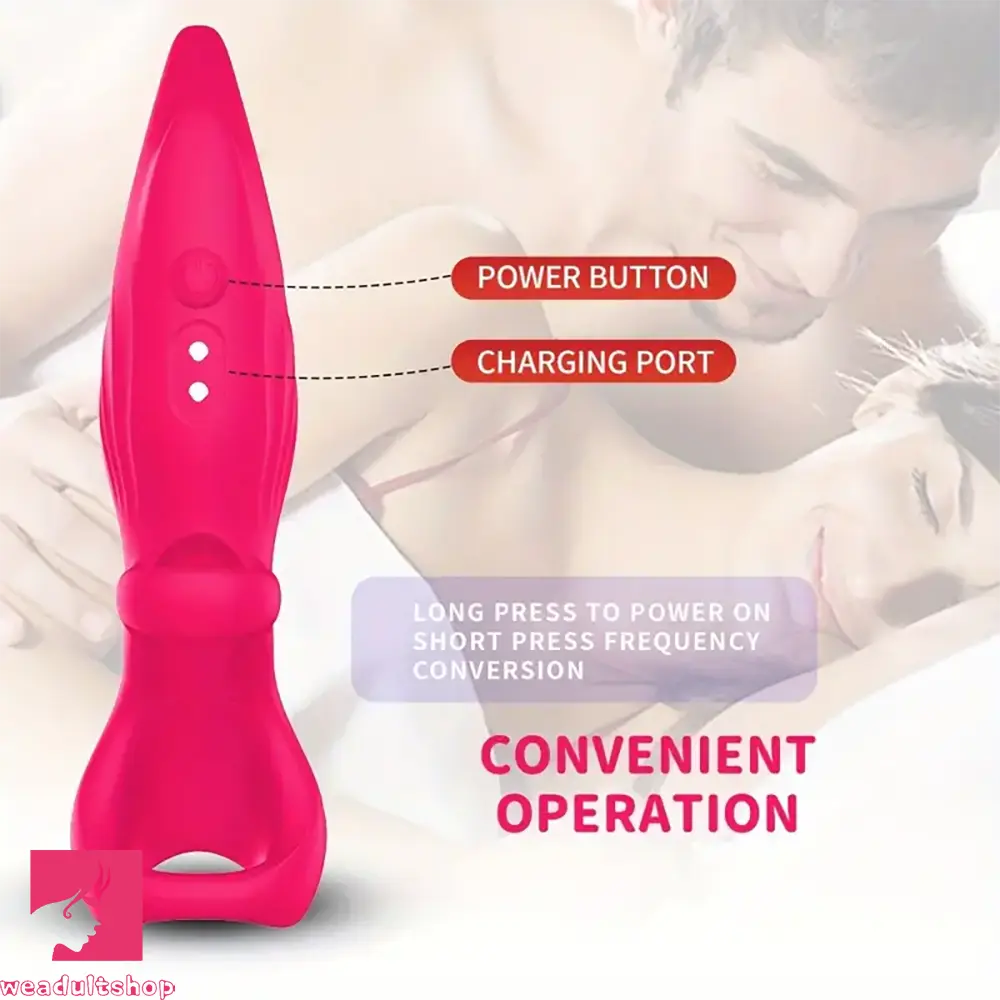 5.31in Vibrating Finger Small Silicone Vibrator For G-spot Clitoral Sex