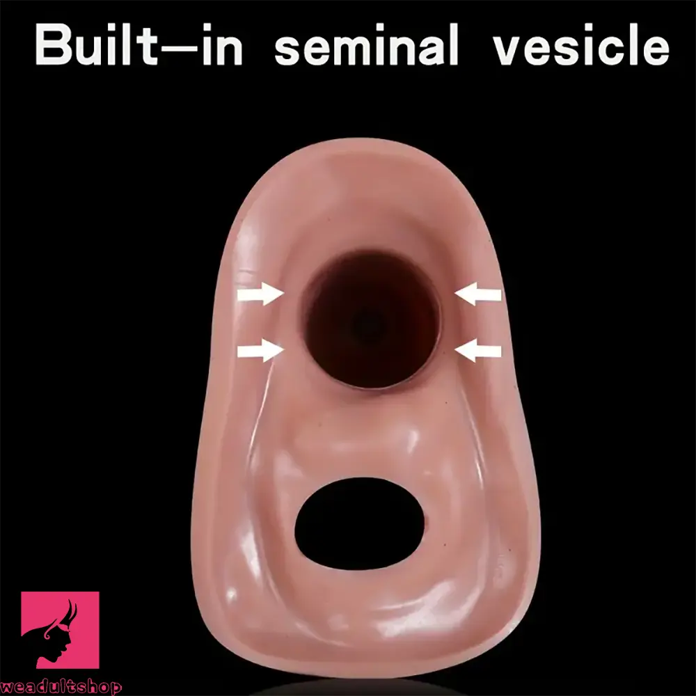 4.33in 5.31in 6.69in Soft Silicone Reusable Lifelike Real Sleeve Dildo