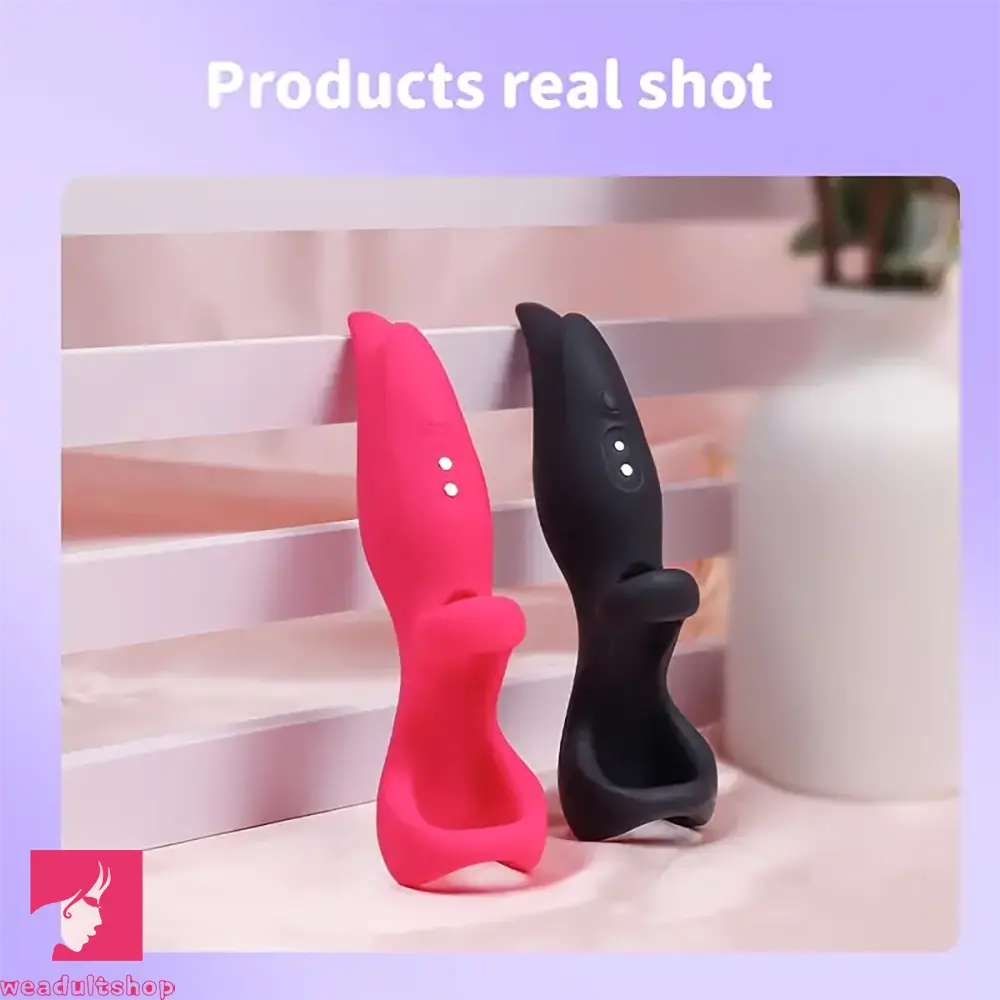 5.31in Vibrating Finger Small Silicone Vibrator For G-spot Clitoral Sex