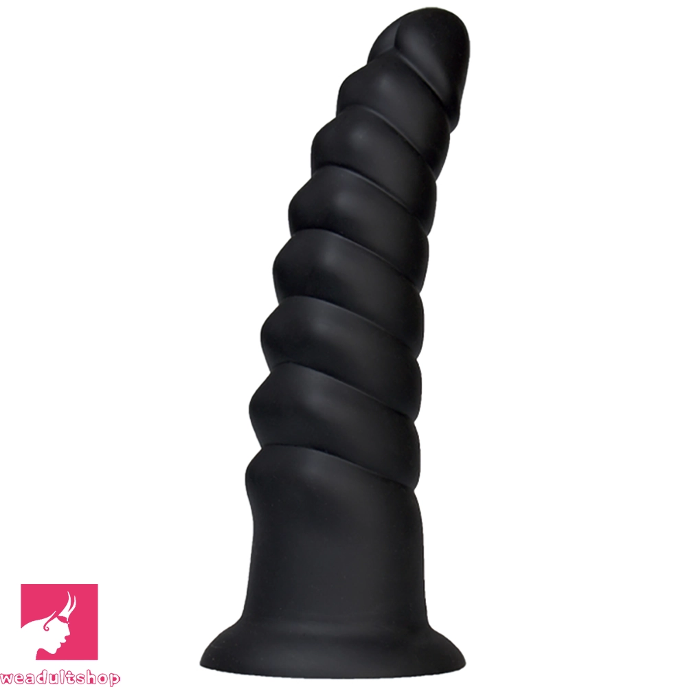 7.28in Luminous Soft Silicone Fantasy Dildo Silicone Dick For Anal Prostate