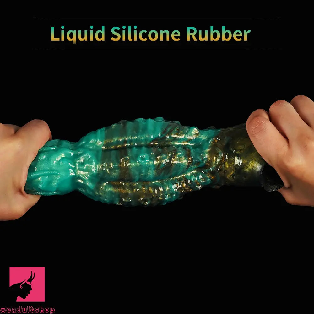 Realistic Monster Dog Animal Fantasy Knot Penis Soft Dildo Male Cock Toy