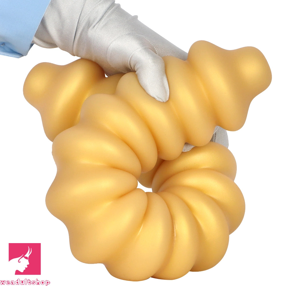 19.68in Silicone Long Large Double Head Threaded Fat Anal Plug Cock Dildo