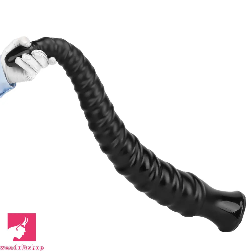 29.34in Super Long Large Masturbator PVC Anal Expansion Spiral Big Dildo