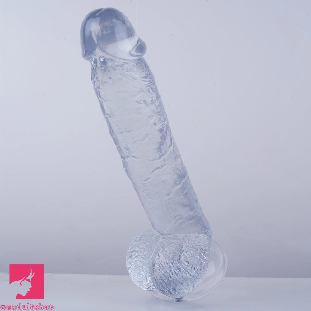 9.25in Prostate Massage Anus Dilator Vagina Big Real Dildo Masturbator