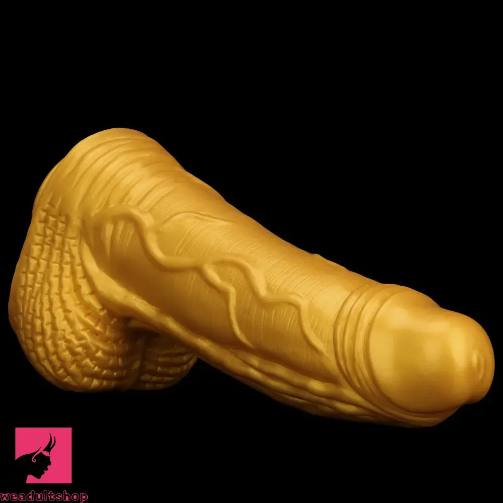 15.35in Huge Thick Silicone Soft Dildo Realistic Design For G-Spot Love