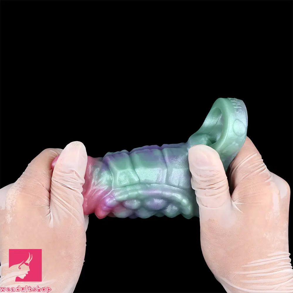 4.84in Gloomthorn SHAZ-3020 Fantasy Hollow Dildo Sleeve Cock Extension