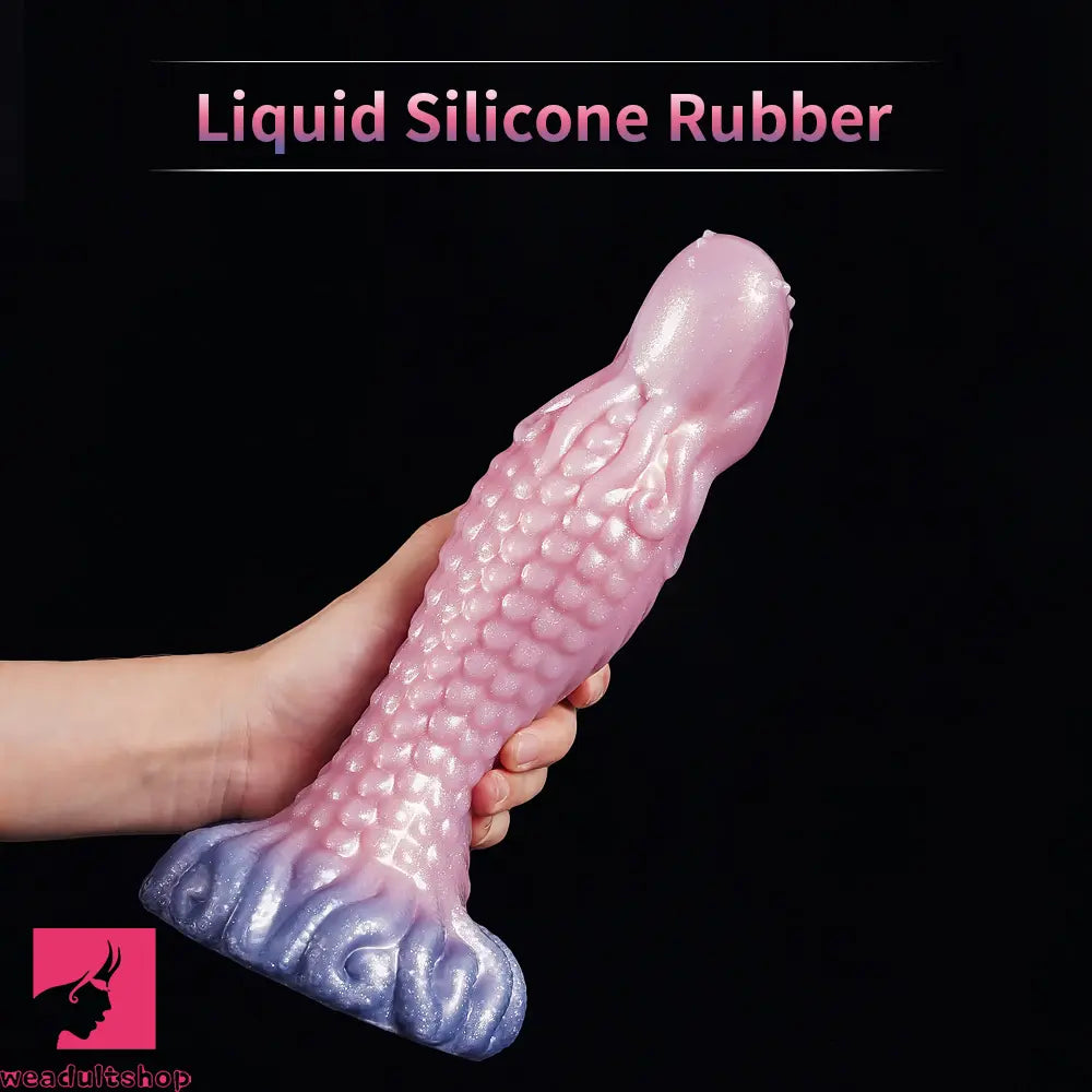 Fantasy Monster Dog Knot Female Soft Silicone Anal Plug Dildo For Prostate